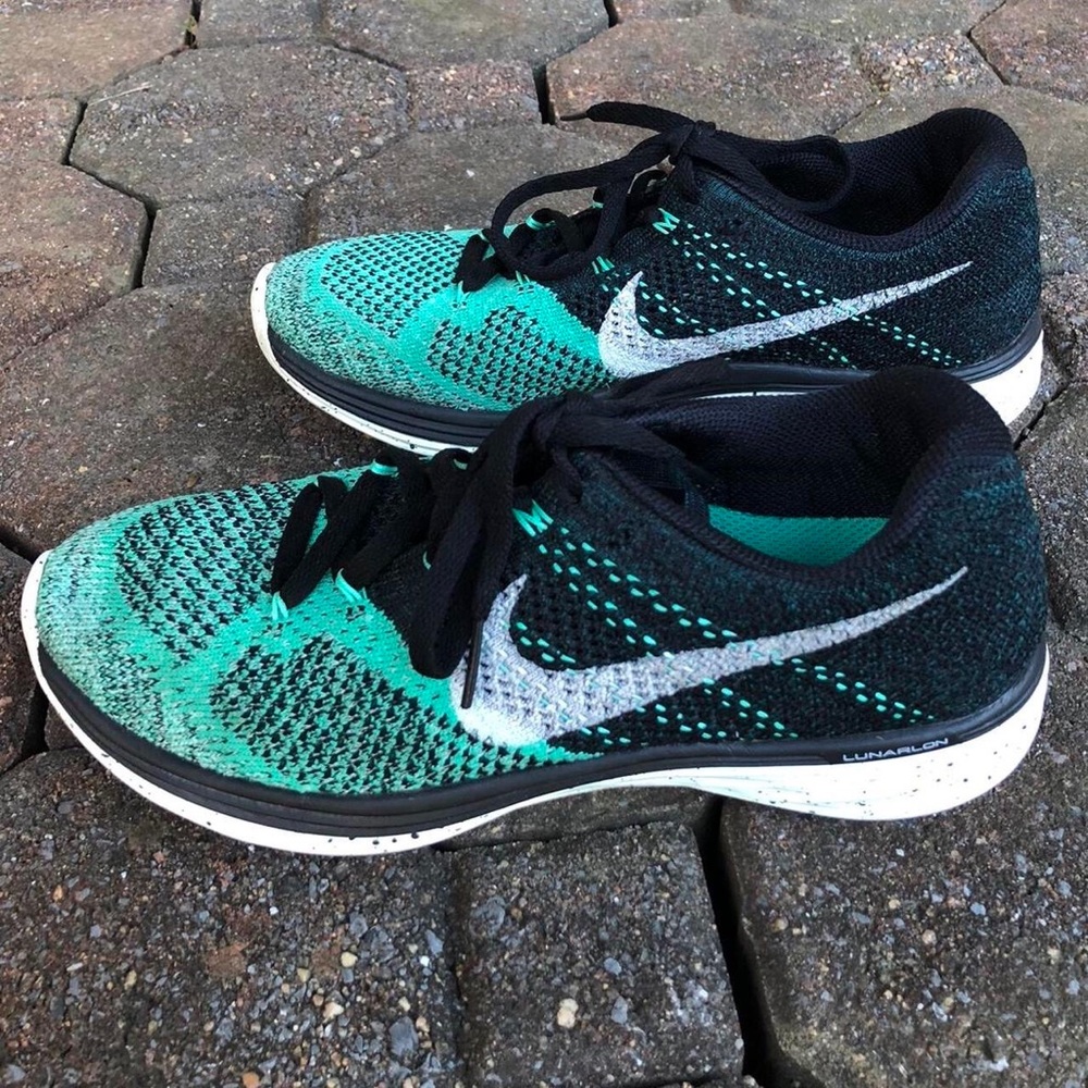 (Women’s 7.5) Women’s Flyknit Lunar 3 Atomic Teal